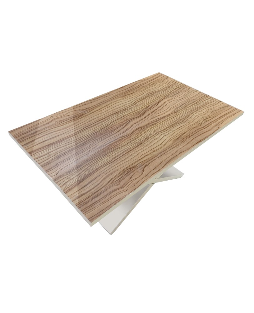 Masuta X, blat MDF Samba si picioare pal, 920 x 530 x 430 mm - N14MM